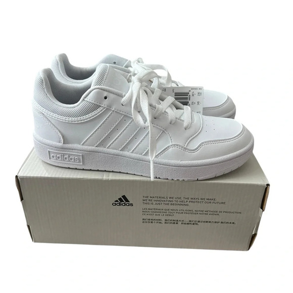 NWT Adidas Hoops Kids 3.0 Basketball Sneakers - Picture 1 of 7
